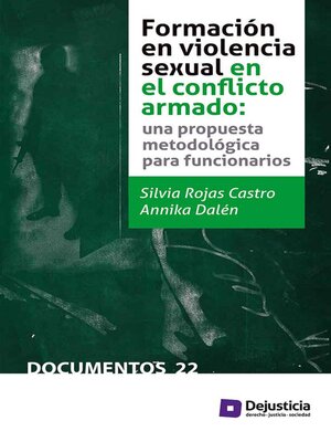 cover image of Formación en violencia sexual en el conflicto armado